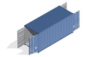 20' Double Door - ContainerEasy