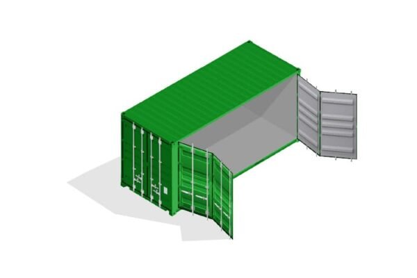 20' Open Side - ContainerEasy