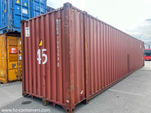 45’HC Contenitore marittimo SPEDIZIONE GRATUITA! HZKU 708 399-0
