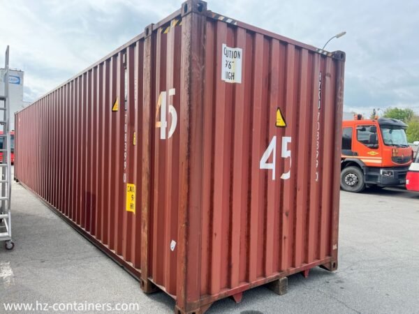 45’HC Contenitore marittimo SPEDIZIONE GRATUITA! HZKU 708 399-0