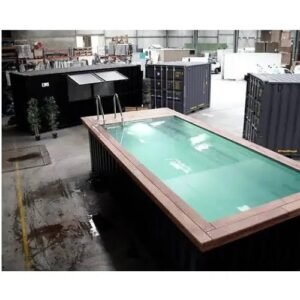 Piscina in container da 20 piedi (6 x 2,4 metri)
