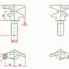 Chiusura di sicurezza per porta – pezzi di ricambio per porta del container, HZ 000249