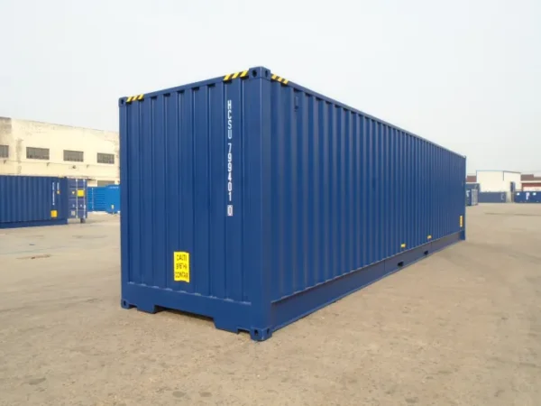 Container 40 piedi High Cube con lato aperto