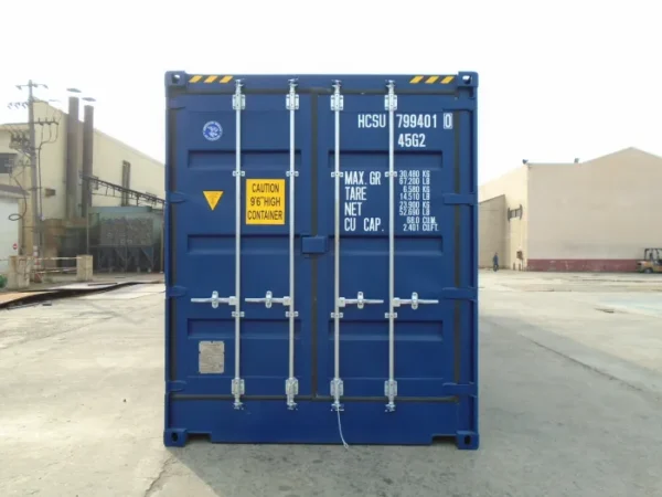 Container 40 piedi High Cube con lato aperto