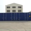 Container 40 piedi High Cube con lato aperto