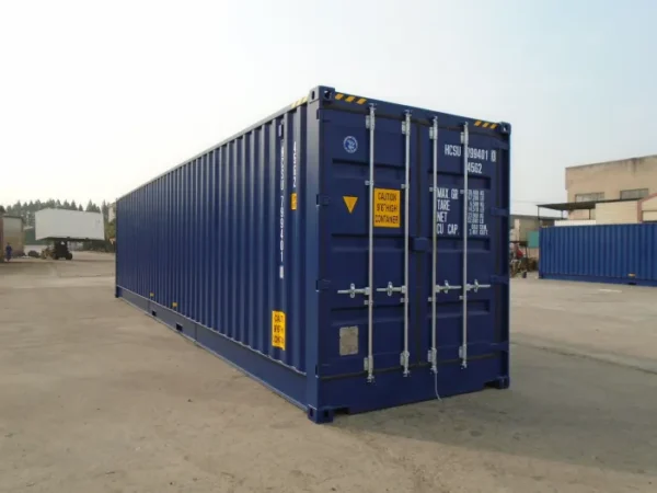 Container 40 piedi High Cube con lato aperto