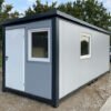 Container 6x2,40 m + WC, doccia e cucina