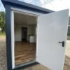 Container 6x2,40 m + WC, doccia e cucina