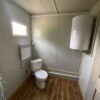 Container 6x2,40 m + WC, doccia e cucina