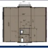 Container abitativo mobile / Tiny House Deluxe 20 piedi