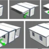 Container abitativo mobile / Tiny House Deluxe 20 piedi