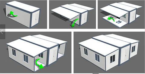 Container abitativo mobile / Tiny House Deluxe 20 piedi