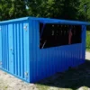 Container bar smontabile 4×2 metri XL Blu RAL 5015
