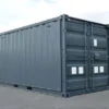 Container da 15 piedi con impianto elettrico, griglie di ventilazione e serratura a chiave