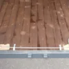 Container da 15 piedi con impianto elettrico, griglie di ventilazione e serratura a chiave