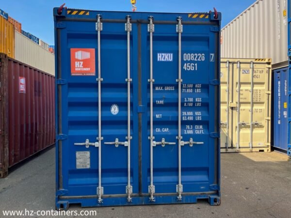 Container da trasporto 40’HC qualità IICL, SPEDIZIONE GRATUITA, HZKU 008 226-7