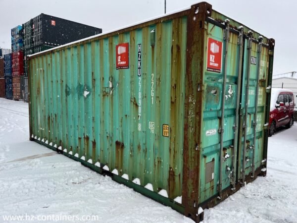 Container da trasporto dismesso 20′ Mladá Boleslav, HZKU 278 907-8