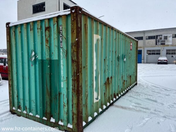 Container da trasporto dismesso 20′ Mladá Boleslav, HZKU 278 907-8