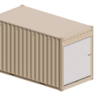 Container di stoccaggio da 16 piedi