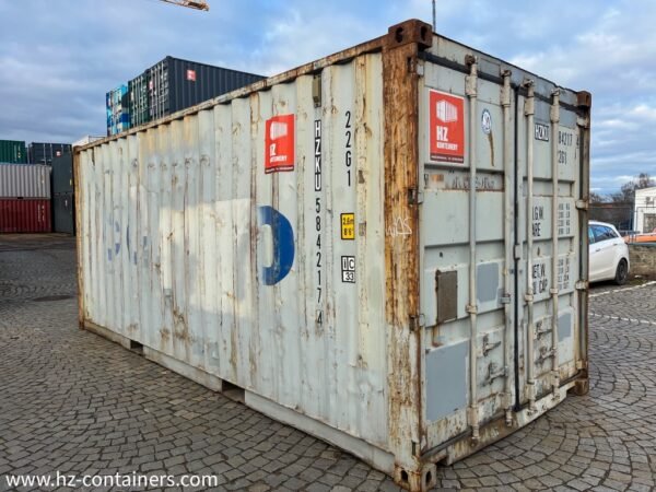 Container dismesso 20′ per stoccaggio Most, HZKU 584 217-4