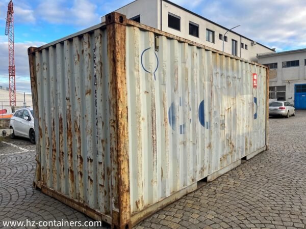 Container dismesso 20′ per stoccaggio Most, HZKU 584 217-4