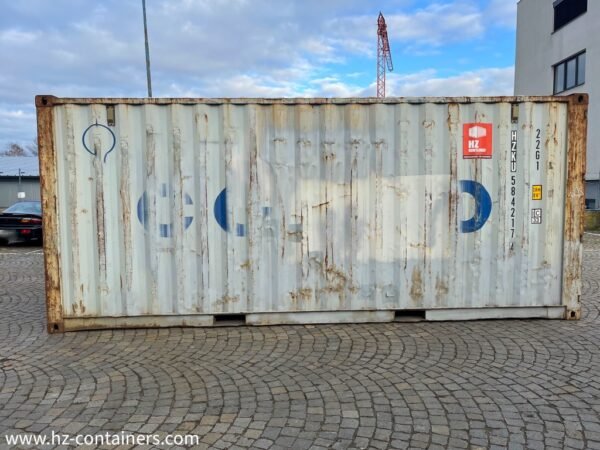 Container dismesso 20′ per stoccaggio Most, HZKU 584 217-4