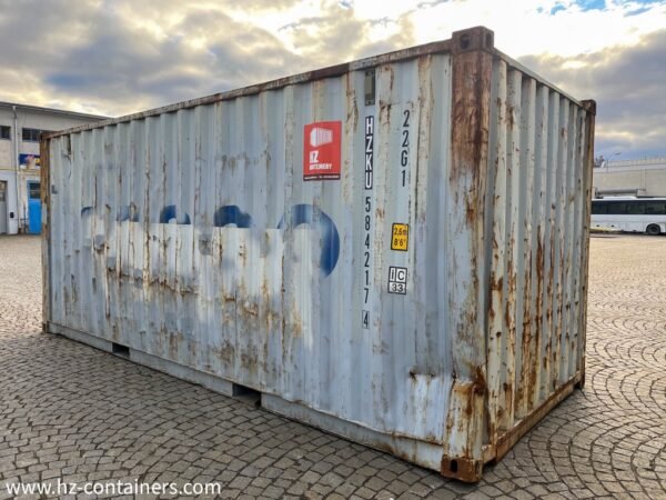 Container dismesso 20′ per stoccaggio Most, HZKU 584 217-4