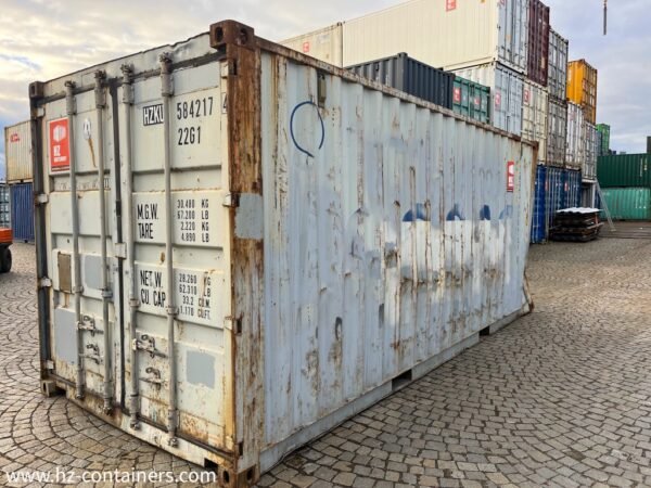 Container dismesso 20′ per stoccaggio Most, HZKU 584 217-4