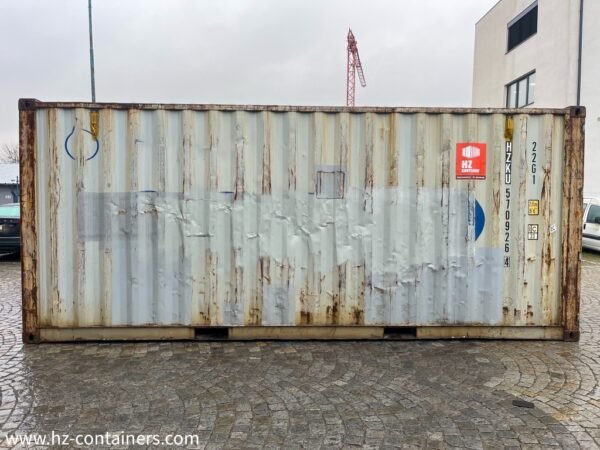 Container dismesso da magazzino 6 m AS IS 10, HZKU 570 926-4 Container dismesso da magazzino 6 m AS IS 10, HZKU 570 926-4