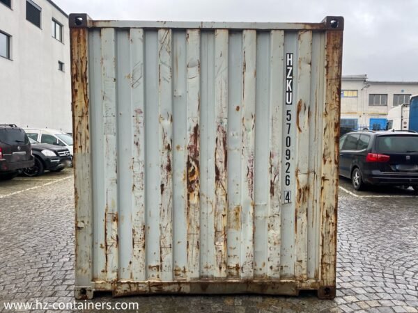 Container dismesso da magazzino 6 m AS IS 10, HZKU 570 926-4 Container dismesso da magazzino 6 m AS IS 10, HZKU 570 926-4