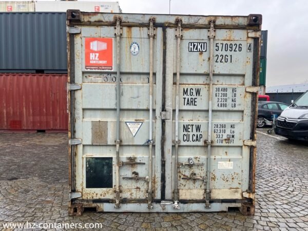 Container dismesso da magazzino 6 m AS IS 10, HZKU 570 926-4 Container dismesso da magazzino 6 m AS IS 10, HZKU 570 926-4