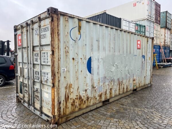 Container dismesso da magazzino 6 m AS IS 10, HZKU 570 926-4 Container dismesso da magazzino 6 m AS IS 10, HZKU 570 926-4