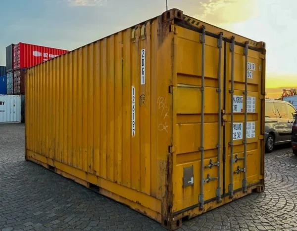 Container marittimo 20ft High Cube Pallet Wide (PW) usato
