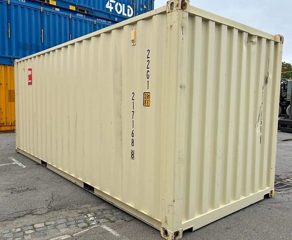 Container marittimo da 20 piedi usato
