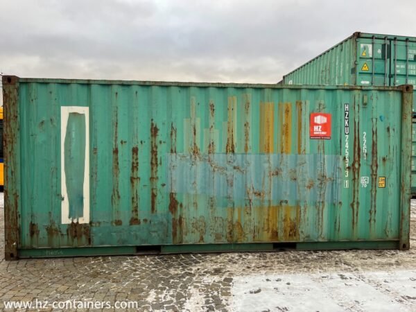 Container marittimo dismesso 20′ Neratovice, HZKU 245 513-1