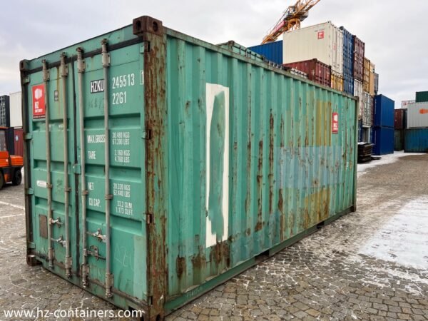 Container marittimo dismesso 20′ Neratovice, HZKU 245 513-1