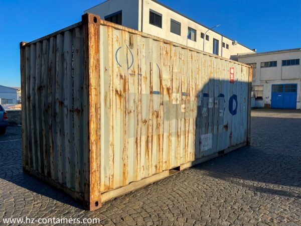 Container marittimo dismesso da 6 m per stoccaggio, HZKU 420 594-7 Container marittimo dismesso da 6 m per stoccaggio, HZKU 420 594-7