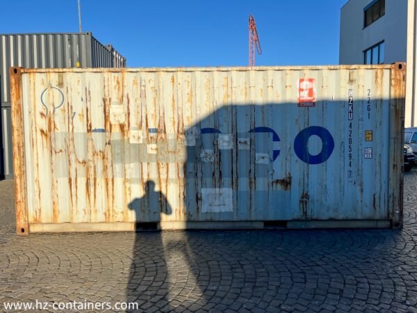 Container marittimo dismesso da 6 m per stoccaggio, HZKU 420 594-7 Container marittimo dismesso da 6 m per stoccaggio, HZKU 420 594-7
