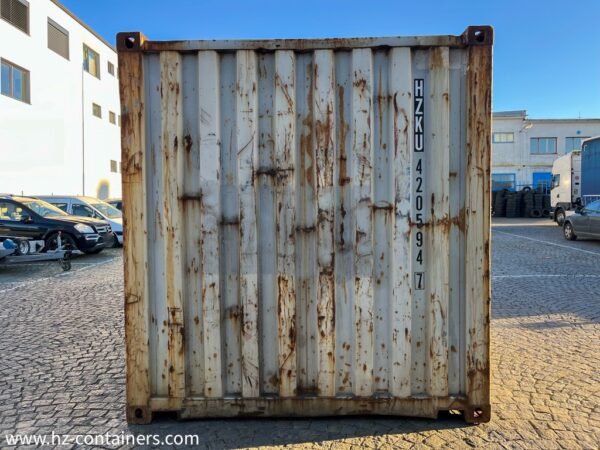 Container marittimo dismesso da 6 m per stoccaggio, HZKU 420 594-7 Container marittimo dismesso da 6 m per stoccaggio, HZKU 420 594-7