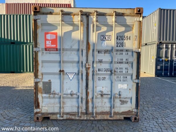 Container marittimo dismesso da 6 m per stoccaggio, HZKU 420 594-7 Container marittimo dismesso da 6 m per stoccaggio, HZKU 420 594-7