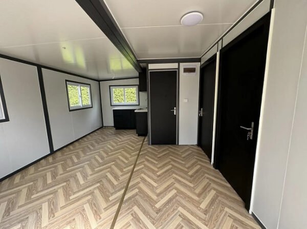 Container mobile - Tiny House con due camere da letto e cucina, modello 2024