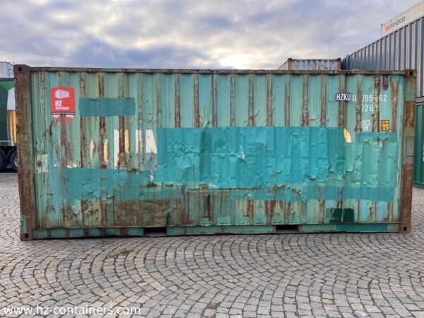 Container navale dismesso da 6 m Decin, HZKU 295 462-7