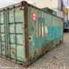 Container navale dismesso da 6 m Decin, HZKU 295 462-7