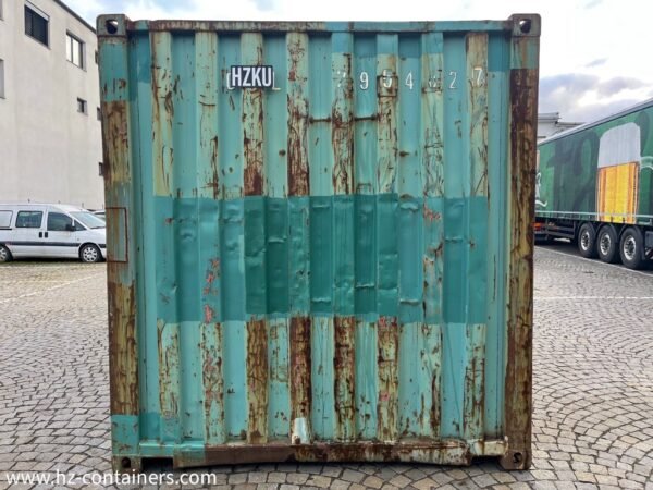 Container navale dismesso da 6 m Decin, HZKU 295 462-7