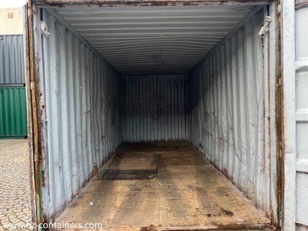 Container navale dismesso da 6 m Decin, HZKU 295 462-7