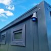 Container sanitario SCDD RAL 7016 Grigio antracite | A 2350 x L 2400 x P 1250 mm | 2 porte | con doccia