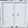 Container sanitario SCDD RAL 9002 Bianco grigiastro | A 2350 x L 2400 x P 1250 mm | 2 porte | con doccia