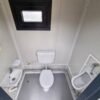 Container sanitario SCEW RAL 7016 Grigio antracite | A 2335 x L 1650 x P 1200 mm | porta a un'anta | con acqua calda Container sanitario SCEW RAL 7016 Grigio antracite | A 2335 x L 1650 x P 1200 mm | porta a un'anta | con acqua calda