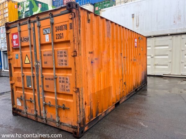 Container scartato 20′ AS IS 2 – buone condizioni, CON SPEDIZIONE, HZKU 344 078-8 Container scartato 20′ AS IS 2 – buone condizioni, CON SPEDIZIONE, HZKU 344 078-8