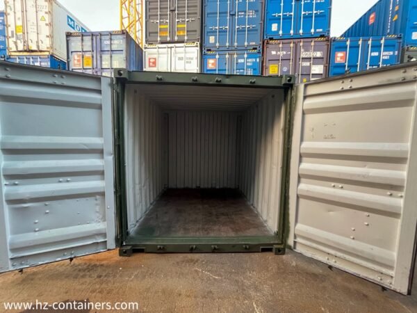 Magazzino da container marittimo usato 3 m, HZKU 395 127-7 Magazzino da container marittimo usato 3 m, HZKU 395 127-7